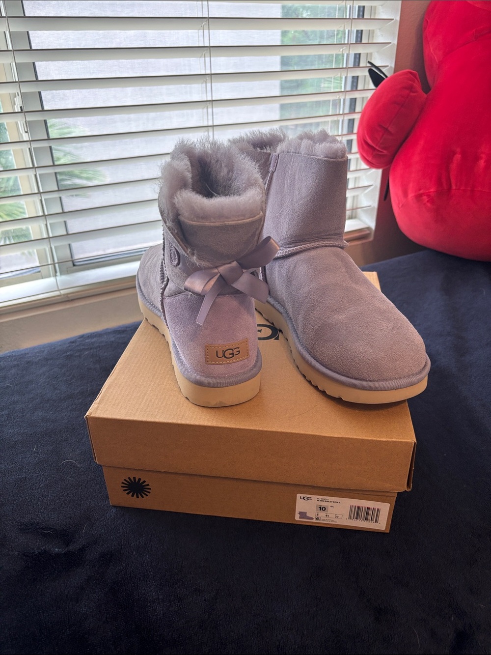 UGG Mini Bailey Bow II 💜